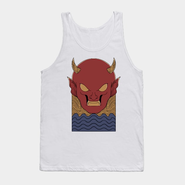 Shilouete Tank Top by 995dsgn